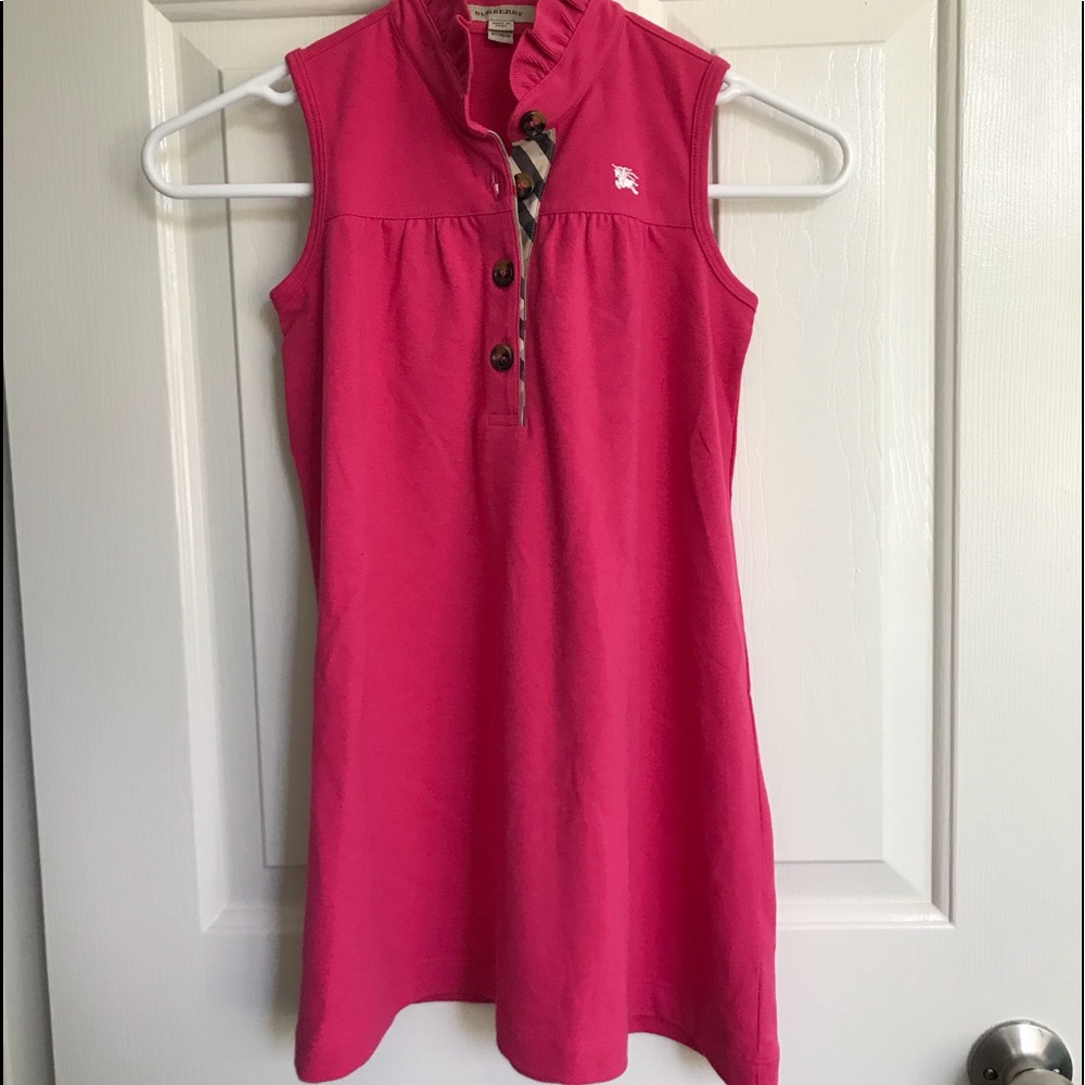 BURBERRY 🌷 NWOT Dress Girls Sz 6